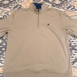 Izod Mens Advantage Performance 1/4 Zip Sweater